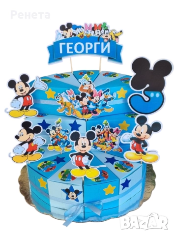 Картонени торти за детска градина или ясла, снимка 15 - Подаръци за рожден ден - 49605470