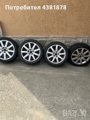 Джанти 17 и летни гуми 225/45