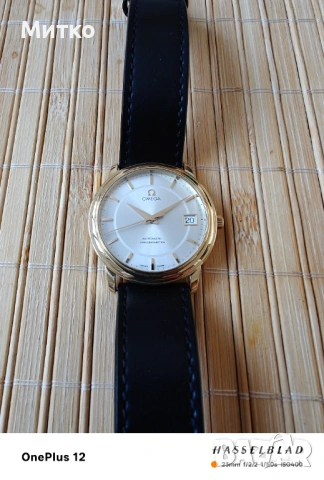 Omega De Ville Prestige 18 k sollid gold!!!, снимка 2 - Мъжки - 53176583