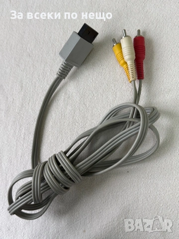 Оригинален AV кабел за Nintendo Wii , снимка 6 - Аксесоари - 54262877