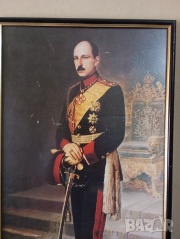 Декорация за стена- цар Борис lll, снимка 2 - Декорация за дома - 54108629