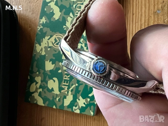 Часовник Merkur , снимка 4 - Мъжки - 53688220