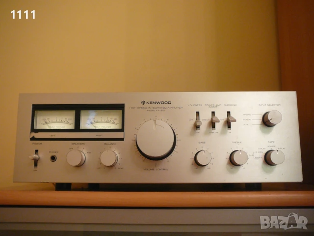 KENWOOD KA-501, снимка 5 - Ресийвъри, усилватели, смесителни пултове - 50549967