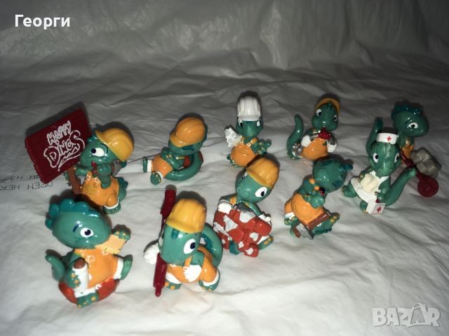 Колекция 1996-та година на Happy Dinos Фереро Киндер (Ferrero Kinder Surprise), снимка 6 - Фигурки - 45268548