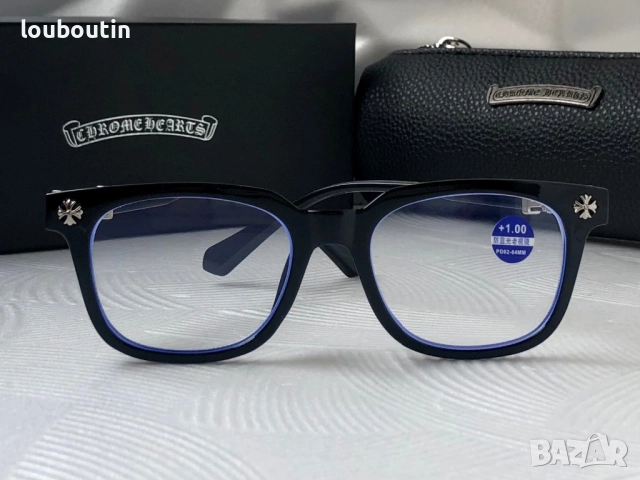 Chrome Hearts очила за четене диоптър +1 +1,5 +2 +2,5 +3 +3,5 +4, снимка 6 - Слънчеви и диоптрични очила - 52515721