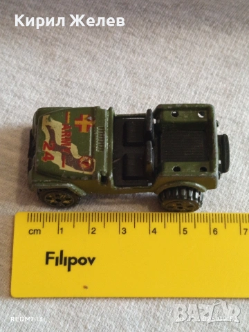 Метална количка Военен джип Army 24 винтидж модел за КОЛЕКЦИЯ ДЕКОРАЦИЯ 28429, снимка 6 - Колекции - 53557507