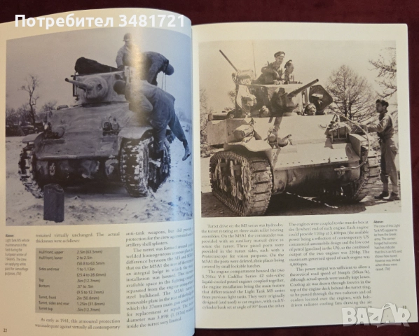 Tanks in Detail. Light Tank M5 & M5A1. Stuart VI & M8 HMC, снимка 5 - Енциклопедии, справочници - 52898488