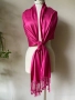 Цикламено розов/ цвят фукция шал/ различни видове, снимка 3