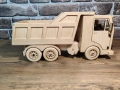 Дървен модел на камион – Самосвал – Craft Camp, снимка 4