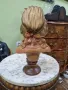Антикварен колекционерски бюст фигура статуетка , снимка 6