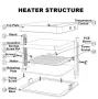 Нагревателна плоча за пиленца – регулируема температура, безопасност и енергийна ефективност, снимка 7
