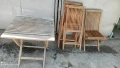 маса + 4 столове, градински ПЪЛЕН комплект, 4 стола , снимка 15