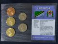 Танзания 1976 - 1992 - Комплектен сет , 5 монети, снимка 1 - Нумизматика и бонистика - 45207058