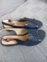 Нови сини лачени сандали,38 номер, снимка 1 - Сандали - 45873027