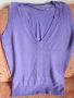 лилаво пуловерче без ръкави на Zara, снимка 1 - Блузи с дълъг ръкав и пуловери - 45713476