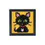 Diamond Dotz Диамантен гоблен с рамка Black cat 365 диаманта DDS019F, снимка 1