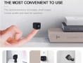 Мини камера Q18 4k HD Wifi акумулаторна , снимка 3
