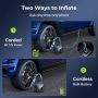 Нова Портативна въздушна помпа за гуми кола мотоциклет въздушен компресор, снимка 6