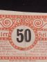 Банкнота НОТГЕЛД 50 хелер 1920г. Австрия рядка за КОЛЕКЦИОНЕРИ 45034, снимка 2