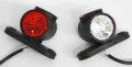 1 бр. ЛЕД LED къси рогчета с 3 SMD диода 12-24V , габарити , Полша, снимка 7