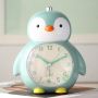 Детски часовник, нощна лампа Пингвин 14cm*18cm*10cm, снимка 1 - Детски - 45662776