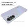ENKAY HAT PRINCE Прозрачен Калъф за Samsung Galaxy A37 5G - TPU, Подсилени ъгли, Прозрачен, снимка 3