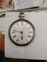 сребърен джобен часовник, снимка 1