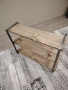 Рафт за обувки (метал и дърво) , снимка 2