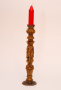 Свещник "Византийска колона" машинна дърворезба