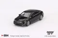 Mercedes-Benz EQS 580 4MATIC Black 2023 (LHD) 1:64 MINI GT, снимка 2