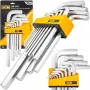 Комплект Г-образни удължени шестограми 13 части JCB, снимка 1