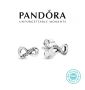 Ново! Обеци Pandora Infinity сребро 925 с печат. Колекция Amélie