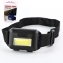 6285 Мини фенер за глава Челник COB LED 10W с еластична лента, снимка 2