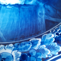Royal Delft чиния за стена , снимка 6 - Антикварни и старинни предмети - 45054639