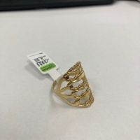 Златен дамски пръстен 14к, снимка 1 - Пръстени - 45694438