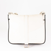 Черна стилна дамска чанта от естествена кожа с капак - Elis, снимка 4 - Чанти - 45005397