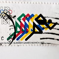 2 бр . пощенски марки с куриози. , снимка 2 - Филателия - 45111239