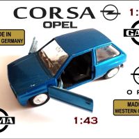 GAMA - OPEL CORSA-SR Made in West Germany 1:43, снимка 1 - Колекции - 45298547