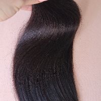 Естествена коса почти черна , снимка 1 - Аксесоари за коса - 45023572