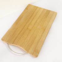 Бамбукова кухненска дъска с дръжка, снимка 3 - Аксесоари за кухня - 46186716