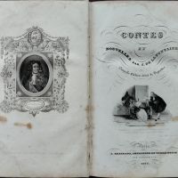 Contes et Nouvelles, par Jean de la Fontaine /1835/, снимка 1 - Антикварни и старинни предмети - 45221070