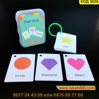 Монтесори образователни флаш карти по английски език - КОД 3626, снимка 10 - Образователни игри - 45319603