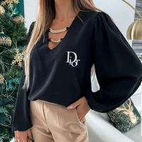 Дамска блуза DIOR, снимка 2 - Блузи с дълъг ръкав и пуловери - 45235920
