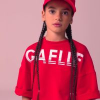 Тениска с модерна визия в червено, от Gaelle Paris, снимка 1 - Детски тениски и потници - 45505027