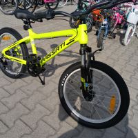 PASSATI Велосипед с дискови спирачки 20" ALUMINIUM жълт, снимка 5 - Велосипеди - 46130012