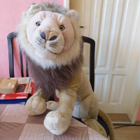 Огромен плюшен лъв, снимка 2 - Плюшени играчки - 45033723