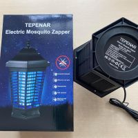 Mosquito Zapper Електрическа лампа за унищожаване на комари,13W 4200V UV лампа без токсични химикали, снимка 6 - Други стоки за дома - 45783994