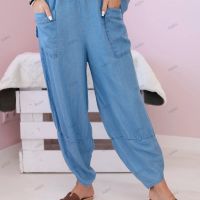 Дамски памучен комплект блуза + панталон, 2цвята , снимка 10 - Комплекти - 45946321