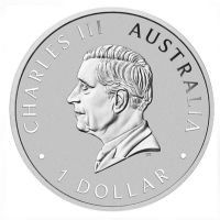 Сребърна монета 1 Oz Австралийски орел 2024 , снимка 2 - Нумизматика и бонистика - 45680124