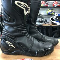 Мото Ботуши ALPINESTARS SMX-4 BLACK, номер 45, като нови, оригинални, снимка 2 - Аксесоари и консумативи - 45351487